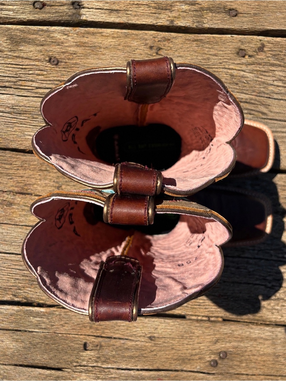 Ariat Frontier Daniella Embroidered Western Boots 7.5B - Picture 8 of 11